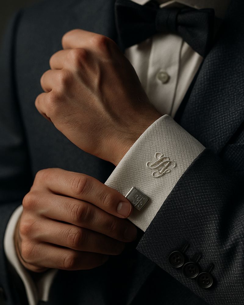 Detalle de sastre y acabado fino